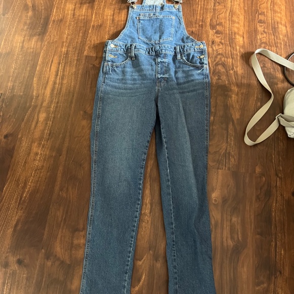 Universal Thread Boot Cut Denim Overalls - Picture 3 of 3